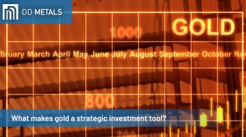 What makes gold a strategic investment tool?